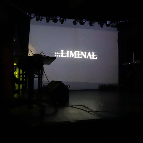 Gabriel V. Marquez (HN) with Chamaeleon (D) VJ Open Lab 35 - Panda Platforma, Berlin - 28. Januar 2024 (4).JPG